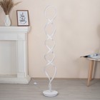 Торшер "Инфинити" LED 30Вт 4000К белый 25х25х156 см 9235966