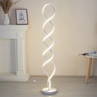 Торшер "Инфинити" LED 30Вт 4000К белый 25х25х156 см 9235966