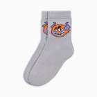 Носки детские KAFTAN «Монстр», размер 14-16 см, цвет серый - фото 49191208