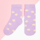 Носки для девочки KAFTAN «Звезды», размер 14-16 см, цвет лиловый - фото 320311151