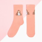 Носки для девочки KAFTAN "Girl", 23-25 см, цвет розовый - Фото 1