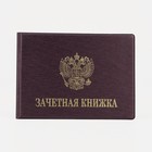 Обложка для зачётной книжки, цвет бордовый 9305168 - фото 10091880