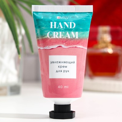 Крем для рук MILV увлажняющий, арбуз, 40 мл