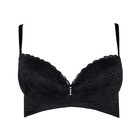 Бюстгальтер женский, цвет чёрный, размер 75В - фото 49309398