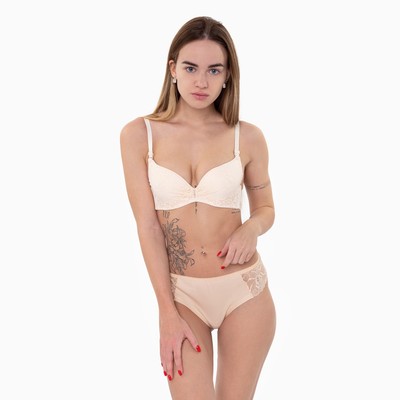 Бюстгальтер женский, цвет молочный, размер 75В