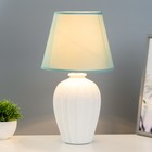 Лампа настольная 16213/1 E27 40Вт белый 28х28х41 см RISALUX - фото 21893165