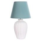 Лампа настольная 16213/1 E27 40Вт белый 28х28х41 см RISALUX - фото 21893170