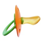 Соска - пустышка ортодонтическая, латекс, +0мес., цвет МИКС - фото 24288740