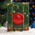 Мыло ручной работы "новогоднее" парфюмированное, красное, 50 г - фото 10092819