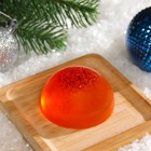 Мыло ручной работы "новогоднее" парфюмированное, оранжевое, 50 г - Фото 2