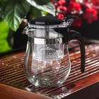 УЦЕНКА Чайник стеклянный заварочный Magistro «Мехико», 750 мл, металлическое сито, пластиковая колба - Фото 1