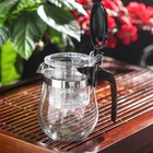 УЦЕНКА Чайник стеклянный заварочный Magistro «Мехико», 750 мл, металлическое сито, пластиковая колба - Фото 2