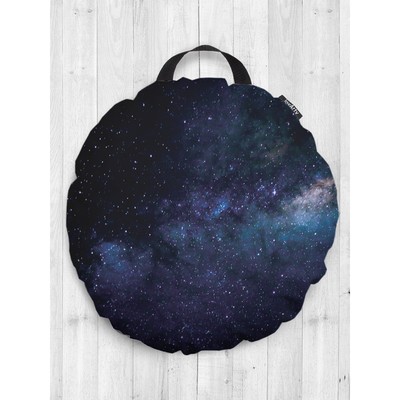 Подушка сидушка «Космический мир», декоративная, d = 52 см