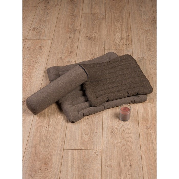Набор «Эко»: подушка, размер 40x40 см, 50x50 см, валик, размер 40x10 см