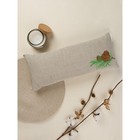 Подушка валик «Кедровая магия», кедровая стружка, размер 20x50 см - Фото 1