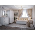 Комод напольный для спальни Paola 455, 4 ящика, 1000×443×804 мм, цвет ясень анкор светлый - Фото 3
