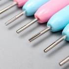 Инструмент для квиллинга с пластиковой ручкой разрез 1 см длина 11 см, МИКС - Фото 2