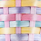 Корзина плетеная 13х9/32 см, разноцветный, бамбук 9352406