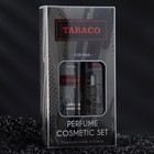 Подарочный набор косметики мужской Tabaco, гель для душа 250 мл, парфюмерная вода, 30 мл - Фото 1