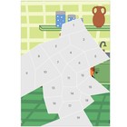 Рисуем наклейками по номерам «День страшилок. Три кота» - фото 23916323