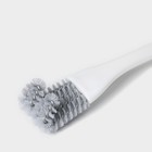 Щётка для чистки посуды и решёток-гриль Raccoon, 17×4 см, цвет белый - фото 8126823