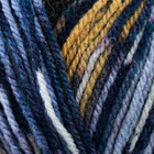 Пряжа для вязания спицами, крючком YarnArt, Crazy color, 25% шерсть, 75% акрил, 260 м/100 г, (182) - Фото 3