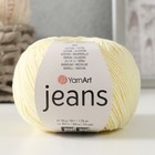 Пряжа "Jeans" 55% хлопок, 45% акрил 160м/50гр (86 лимон) - Фото 1