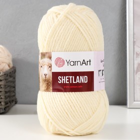 Пряжа "Shetland" 30% шерсть верджин, 70% акрил 220м/100гр (503 шампанское) 9343871