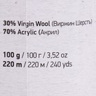 Пряжа "Shetland" 30% шерсть верджин, 70% акрил 220м/100гр (523 бордо) - фото 8034663