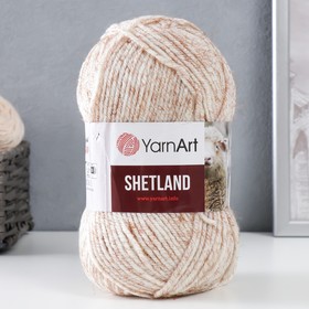 Пряжа "Shetland" 30% шерсть верджин, 70% акрил 220м/100гр (535А бел-беж) 9343877