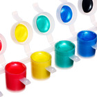 Краска акриловая, набор 6 цветов х 5 мл, WizzArt Kid Pearl, ПЕРЛАМУТРОВЫЕ (повышенное содержание пигмента), морозостойкие - Фото 3