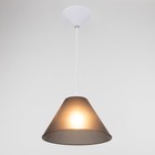 Подвес «Конус» BR 00262, 1×15 Вт, Е27, бело-дымчатый, 25×25×15 см - Фото 2