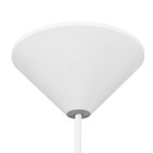 Подвес «Конус» BR 00262, 1×15 Вт, Е27, бело-дымчатый, 25×25×15 см - Фото 5