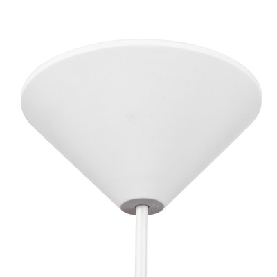 Подвес «Конус» BR 00262, 1×15 Вт, Е27, бело-дымчатый, 25×25×15 см