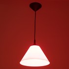 Подвес «Конус» 1×15 Вт Е27 МОДЕЛЬ: BR=00270 черный/красный 25×25×15 см - Фото 3