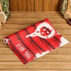 Коврик - лежак для бани и сауны с принтом «Лежак для крутейшей баньки», 150×50 см, полиэфир, «Банная забава» - Фото 3