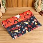 Коврик - лежак для бани и сауны с принтом «В бане душа отдыхает», 150×50 см, 70% полиэфир, 30% шерсть, «Банная забава» - Фото 3