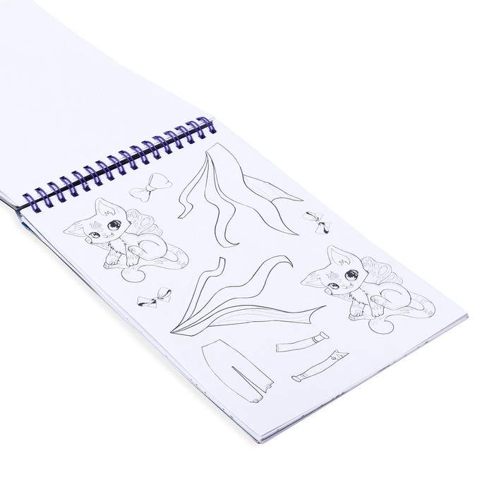 Блокнот для творчества Neo Stars с наклейками и переводными тату «Меркурий» - фото 1885504777