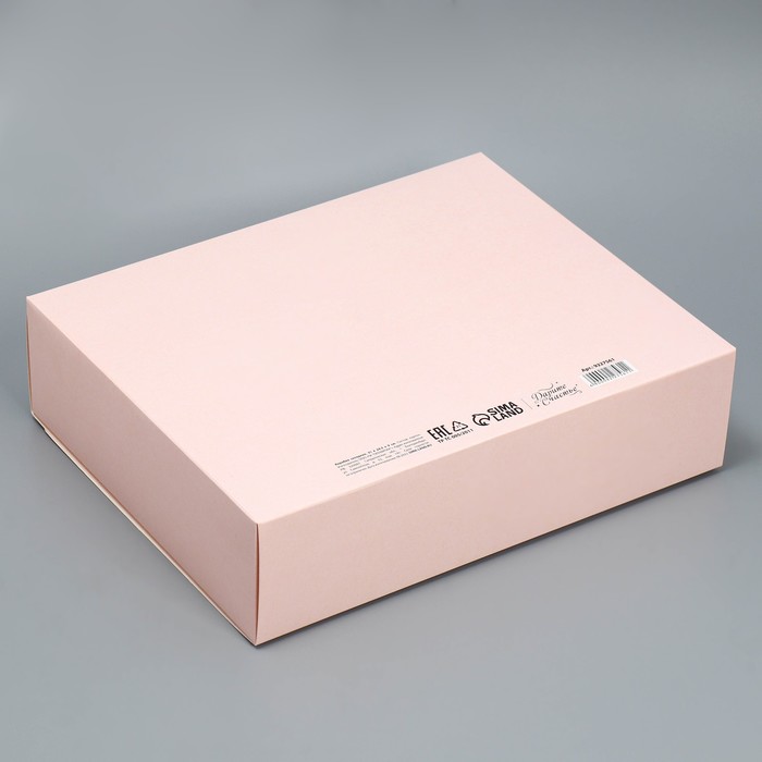 Коробка подарочная, упаковка, «С 8 марта», 31 х 24.5 х 8 см - фото 1909033020