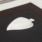 Форма для фуршетов «Листок», 25 мл, 5,9×9×1,2 см, сахарный тростник, 50 шт в упаковке, цвет белый - фото 21895023