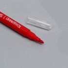 Фломастер пищевой, Красный, 1 шт. - Фото 3