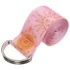 Ремень для йоги Sangh Sun, 180х4 см, цвет розовый - фото 3440450