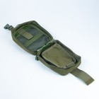 Аптечка тактическая-подсумок, отрывная, 15×20 см, зелёная - Фото 5
