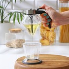 Ёмкость для масла и соуса Magistro «Сапфир», 200 мл, цвет прозрачный - Фото 4