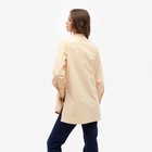Рубашка женская MINAKU: Casual Collection, размер 48, бежевый - Фото 3