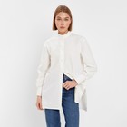 Рубашка женская MINAKU: Casual Collection цвет белый, р-р 42 - фото 2801129