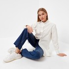 Рубашка женская MINAKU: Casual Collection, размер 42, белый - Фото 5