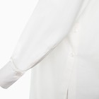 Рубашка женская MINAKU: Casual Collection цвет белый, р-р 48 - Фото 11