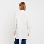 Рубашка женская MINAKU: Casual Collection цвет белый, р-р 48 - Фото 3