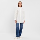 Рубашка женская MINAKU: Casual Collection цвет белый, р-р 48 - Фото 6